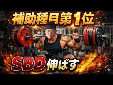 【これだ！】BIG3を伸ばす補助種目第1位！2025-12-30 19:00:21